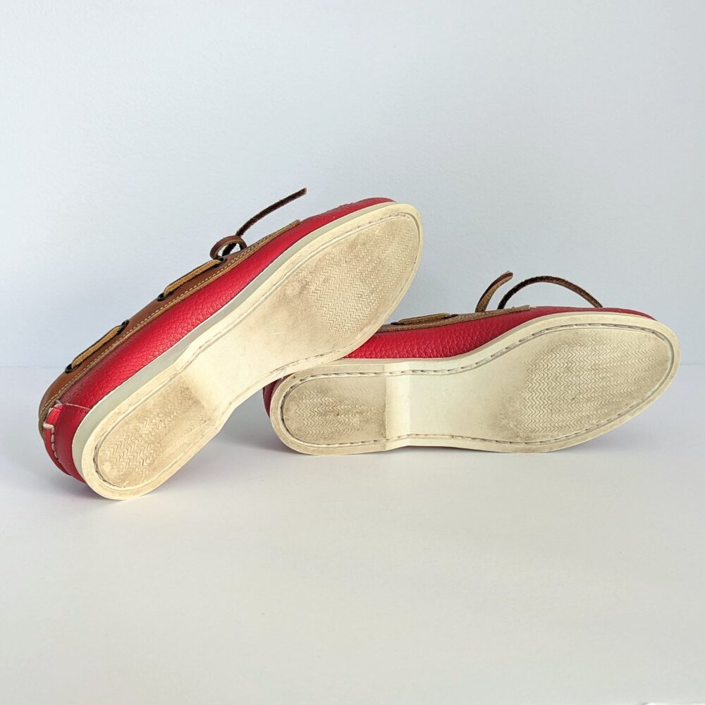 Vintage 1990s Dooney & Bourke Boat Shoes Rarer Variation - Picture 8 of 12